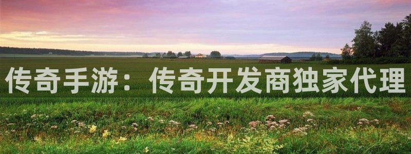 摩根娱乐是正规合法的吗是真的吗：传奇手游：传奇开发商独家代理